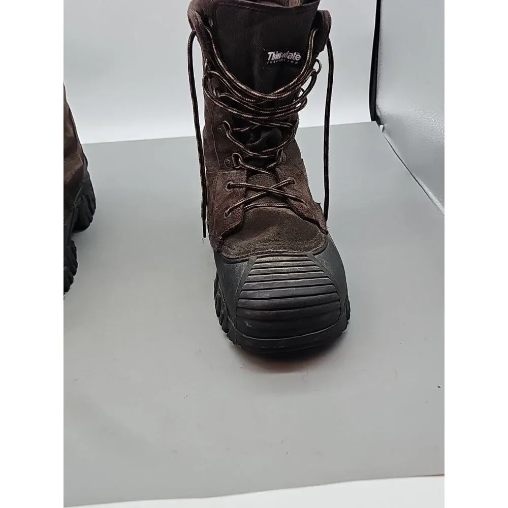 Rocky‎ Brown Men’s 7908 Thinsulate Boots Sz 10 Genuine Leather Upper Good Soles